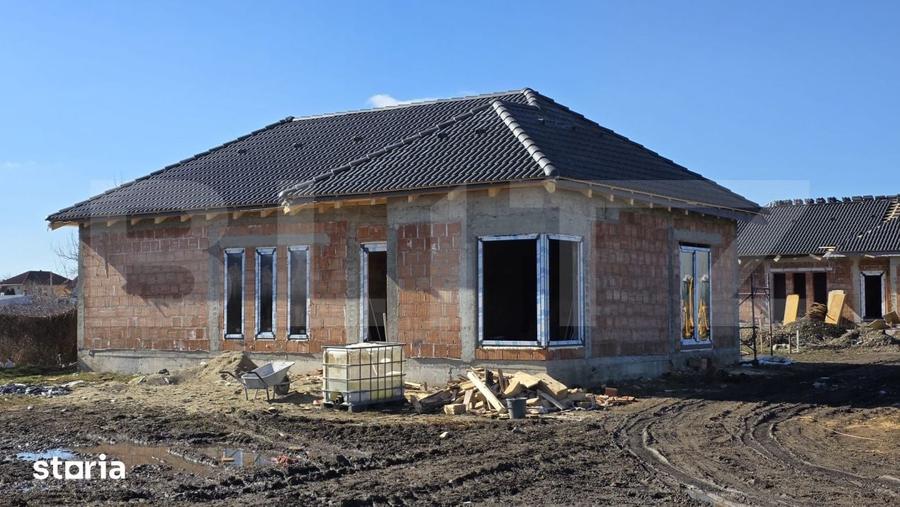 Casă cu 3 camere cu Teren 500 Mp în Unirea