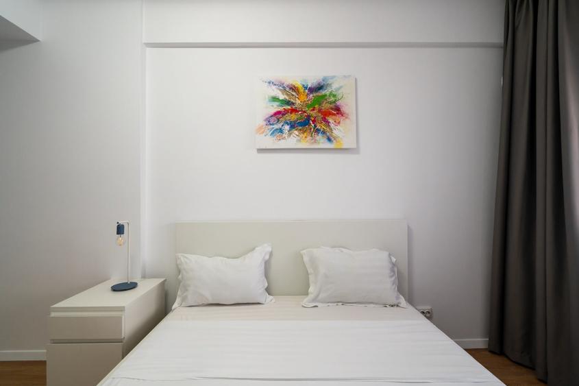 Apartament cu 2 camere semidecomandat, mobilat în Pipera