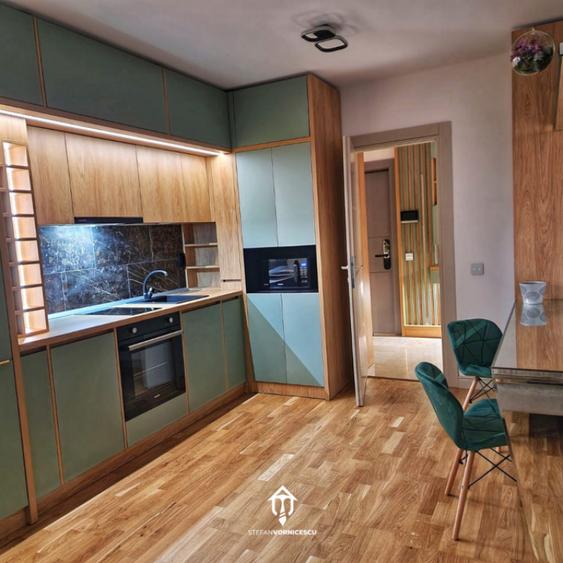 Apartament cu 2 camere, mobilat în Bucium