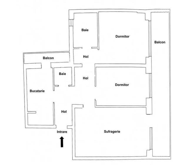 Apartament 3 camere, decomandat Doamna Ghica / Colentina - 8