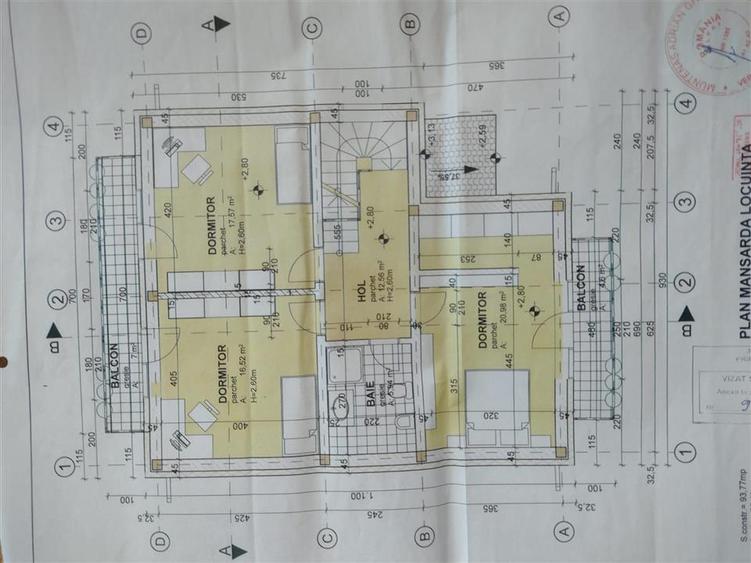 Casă individuală cu 4 camere cu Canalizare în Exterior Est