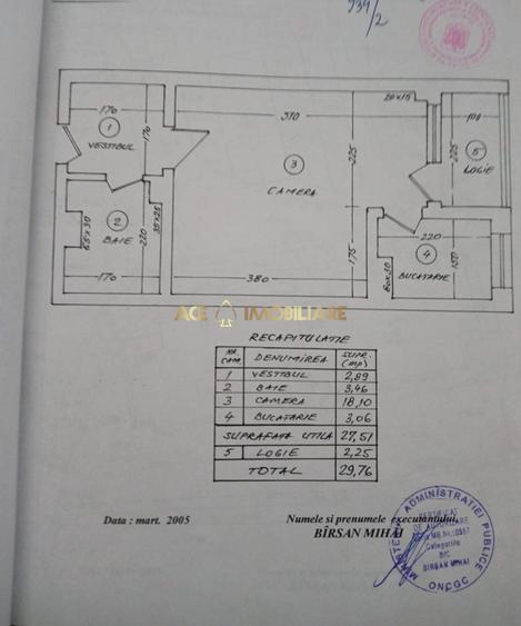 Garsonieră semidecomandată, mobilată în Titan