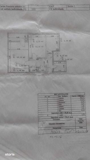 Apartament cu 2 camere decomandat în Domenii