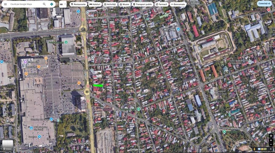 Teren Construcții intravilan de 402 mp, în Bd. Coșbuc