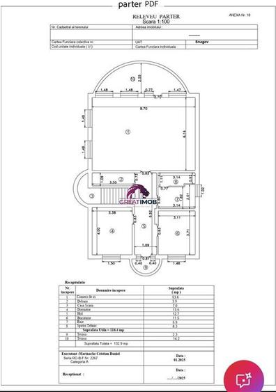 Casă individuală cu 9 camere cu Piscina în Snagov