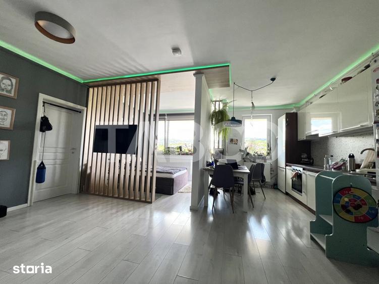 Apartament cu 2 camere semidecomandat în Borhanci