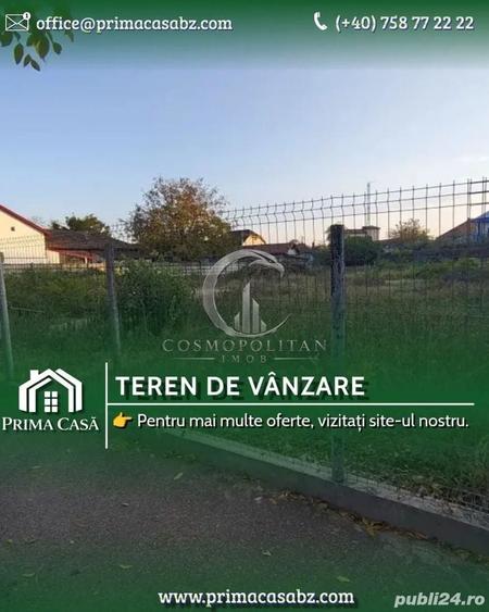Teren Construcții intravilan de 1967 mp, în Central