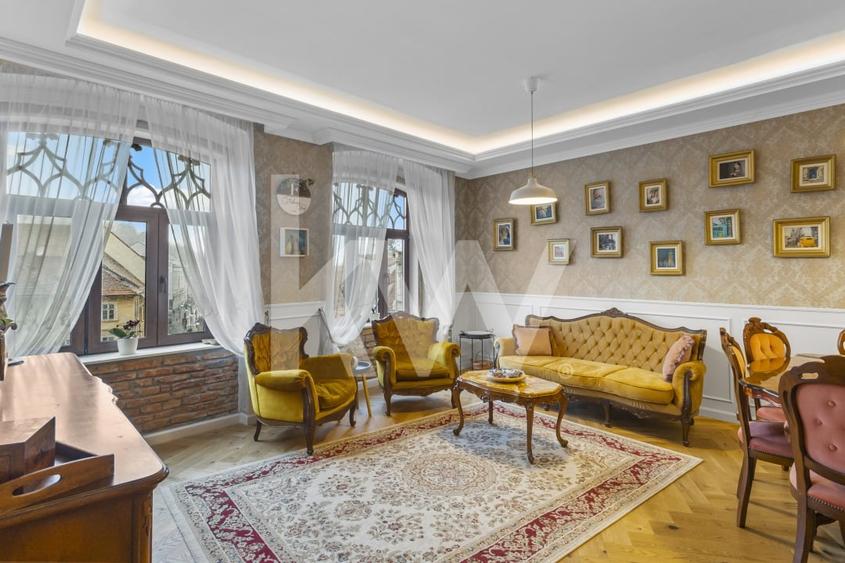 Apartament cu 4 camere decomandat, mobilat în Centrul Istoric