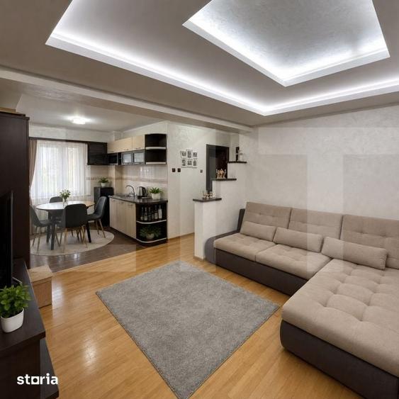 Apartament cu 3 camere decomandat în Central