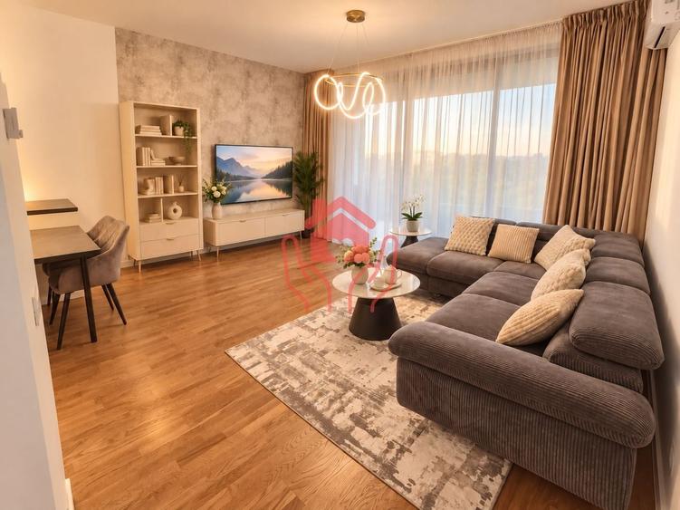 Apartament cu 2 camere decomandat, mobilat în Băneasa
