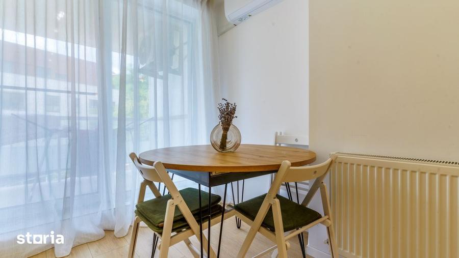 Apartament cu 2 camere, mobilat în Gruia