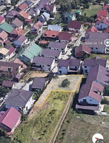 Teren Construcții intravilan de 446 mp, în Câmpului