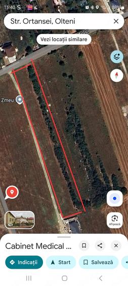 Teren de 4000 mp, în Clinceni