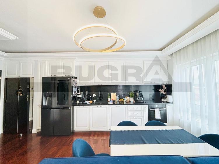 Apartament cu 3 camere semidecomandat, mobilat în Bună Ziua