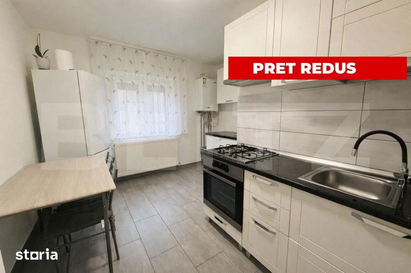 Apartament cu 2 camere, mobilat în Central