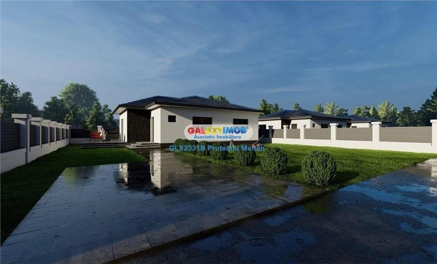 Casă individuală cu 4 camere cu Teren 420 Mp în Clinceni