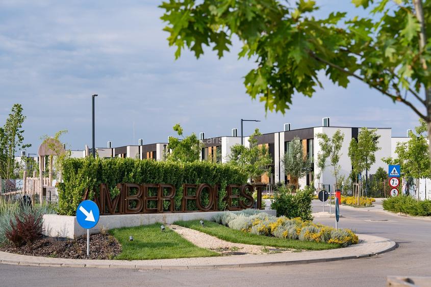 Vilă eficientă energetic cu 2 dormitoare și grădină privată | Amber Forest