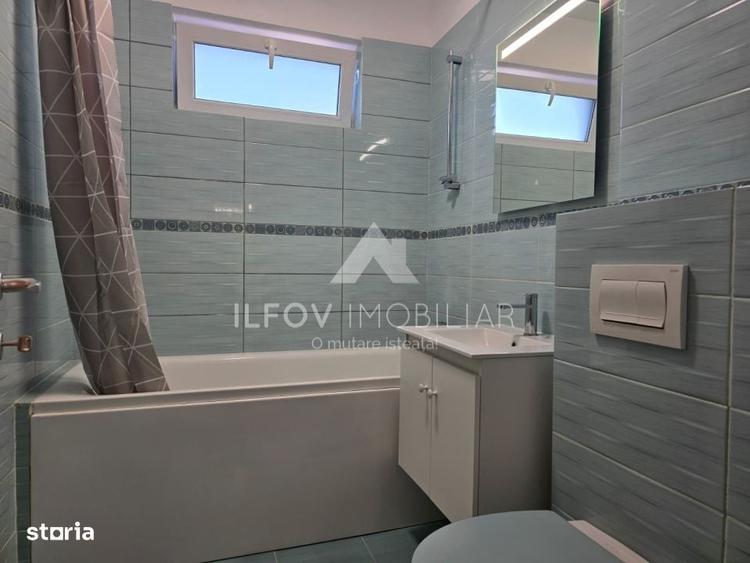 Apartament sptios Otopeni, parcul Unirii, utilat si mobilat. bloc cu l - 6