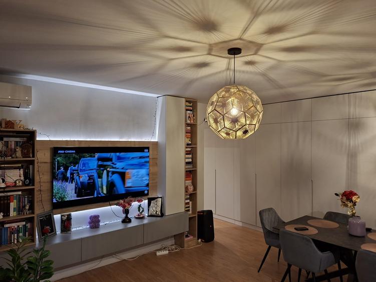 Apartament cu 3 camere decomandat, mobilat în Nord
