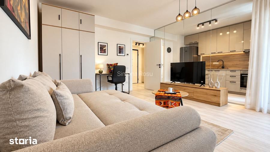 De inchiriat | Studio/ Garsoniera prima inchiriere | Akcent City metro