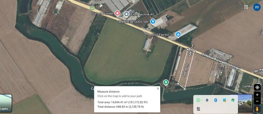Teren Construcții intravilan de 14000 mp, în Găneasa