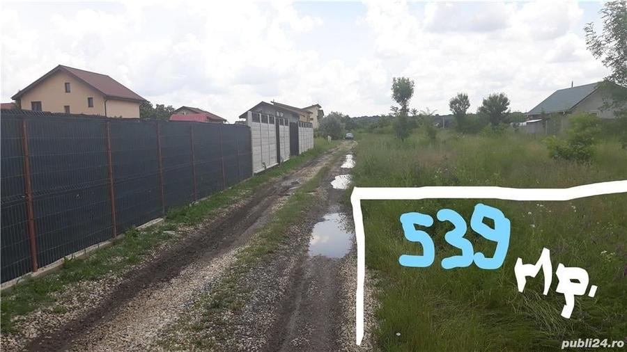 Teren de 540 mp, în Domnești