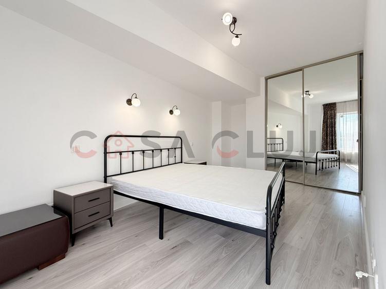 Apartament cu 2 camere decomandat, mobilat în Plopilor