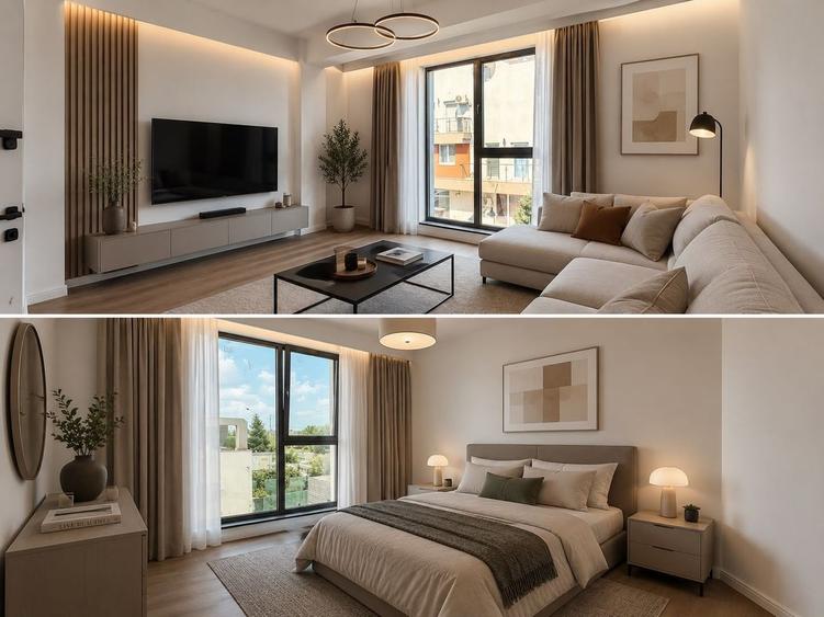 Apartament cu 2 camere în Nord-Est