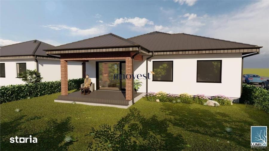 Casa Noua Semifinisata de Vanzare | 3 Dormitoare | 500 mp teren | Peti - 6