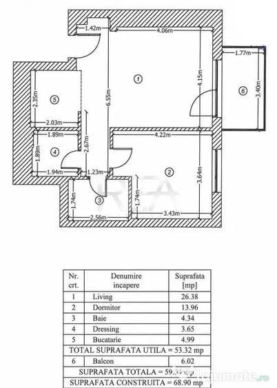 2 camere + dressing in ONE Herastrau Towers - 11