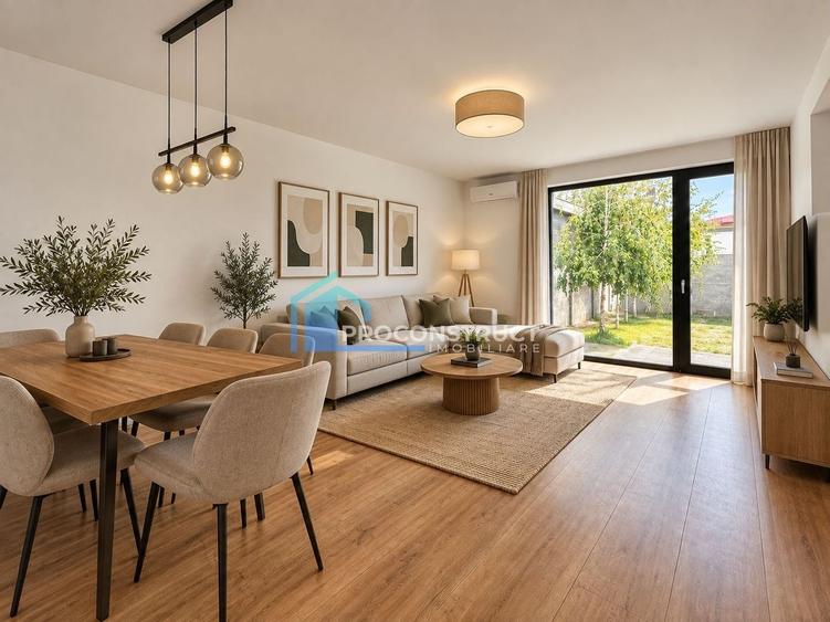 Duplex cu 4 camere cu Canalizare în Moșnița Veche
