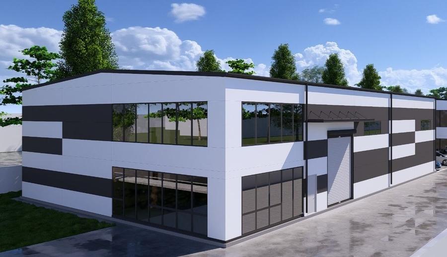 Spațiu industrial, de 593 mp, în Afumați