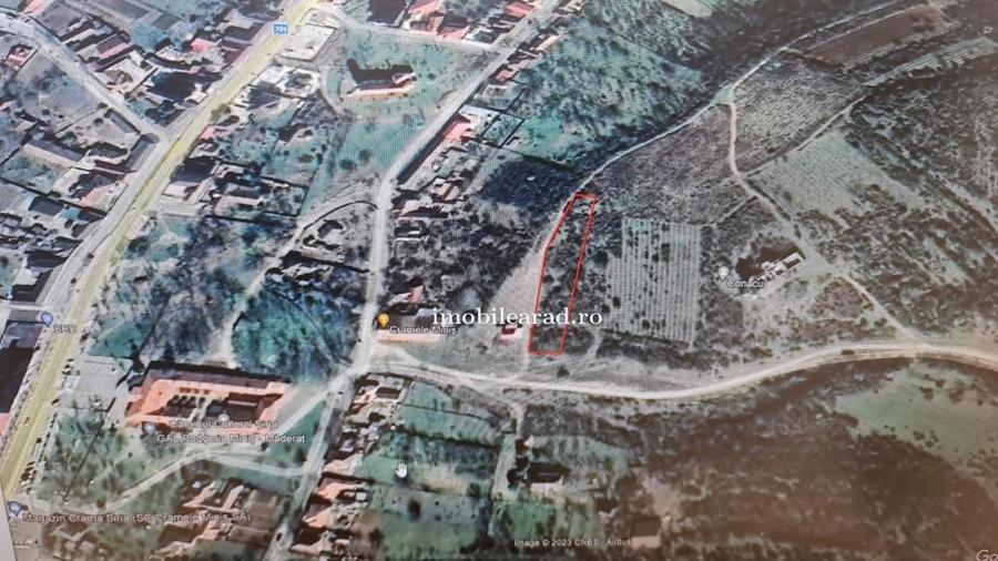 Teren Construcții intravilan de 2180 mp, în Șiria