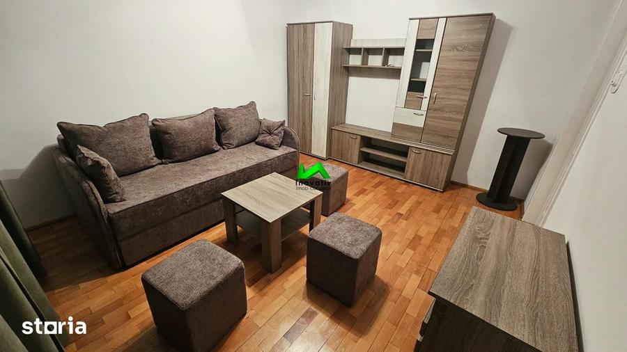 Apartament cu 2 camere decomandat, mobilat în Central