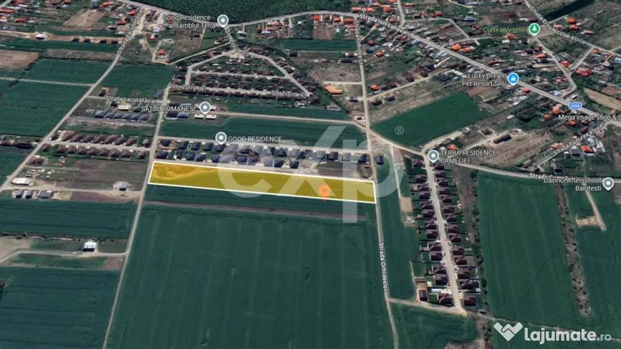 Teren 10.000mp parcelat Balotesti - 2