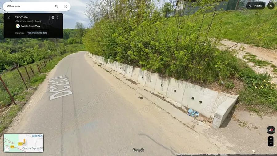 Teren de 1500 mp, în Glâmbocu