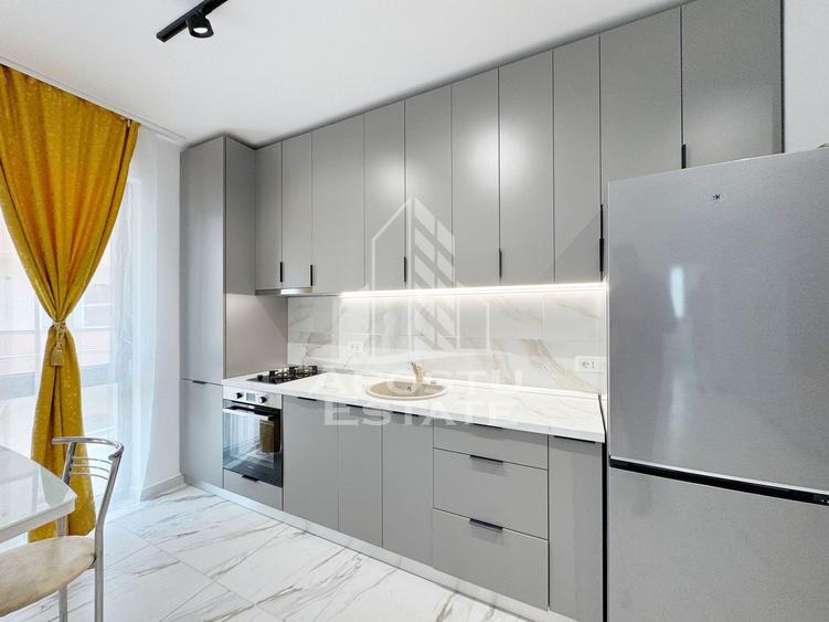 Apartament cu 2 camere semidecomandat, mobilat în Giroc