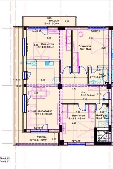 Apartament cu 4 camere decomandat, mobilat în Străulești