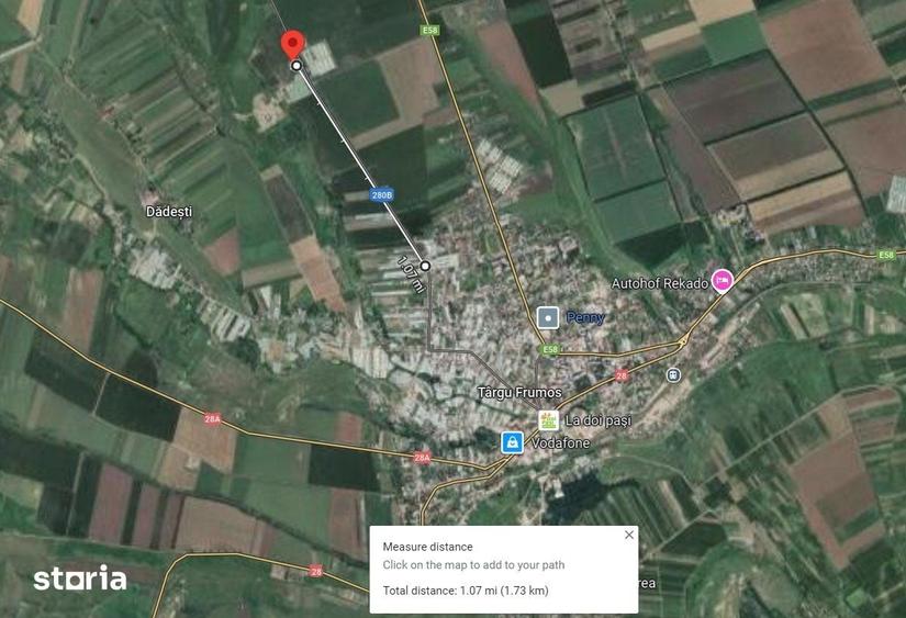Teren intravilan arabil 40.000 m2, Targu Frumos - Iasi - 3