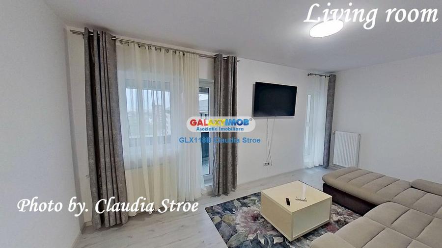 Apartament cu 2 camere semidecomandat, mobilat în Militari