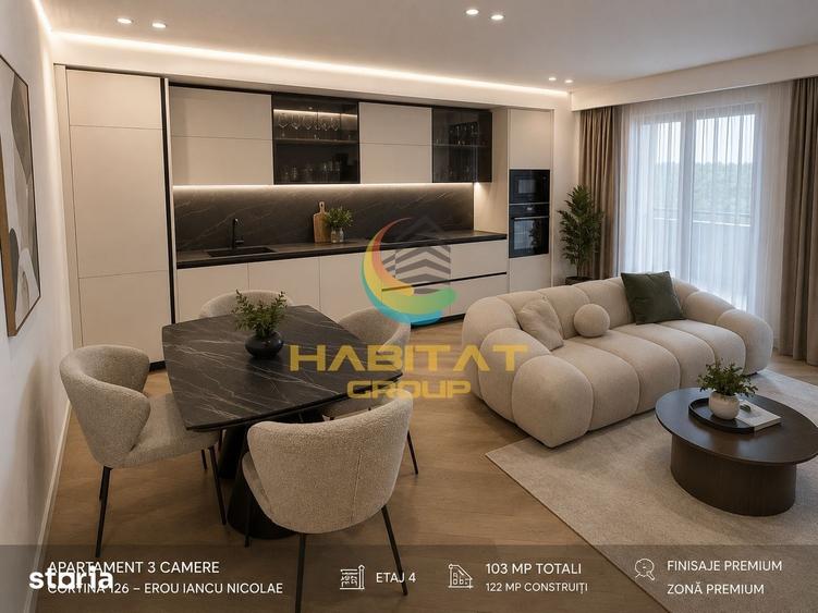 Vanzare Apartament 3 camere 103 mp | Pipera | Cortina 126 - 17