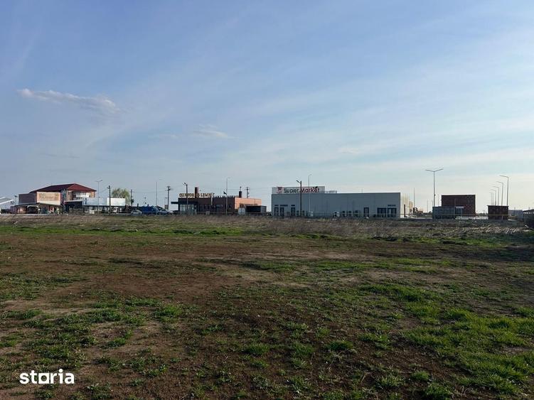 Vand teren intravilan construibil la DN6 centura Mihailesti - 5