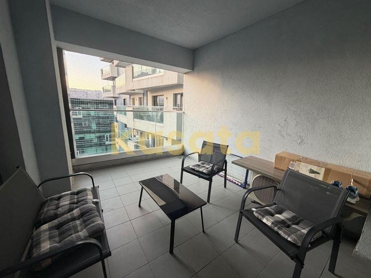 Apartament cu 2 camere semidecomandat, mobilat în Barbu Văcărescu