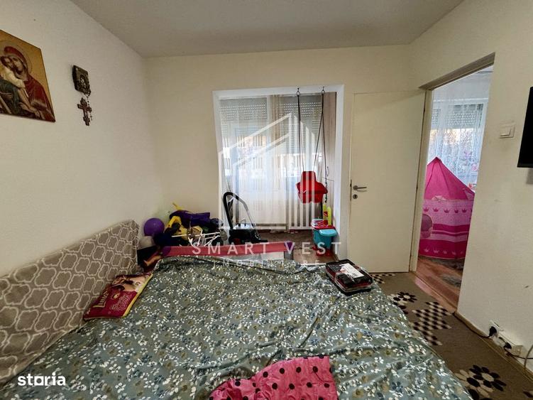 Apartament cu 2 camere semidecomandat în Micro 15