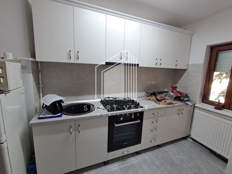Apartament cu 3 camere decomandat, mobilat în Micro 17