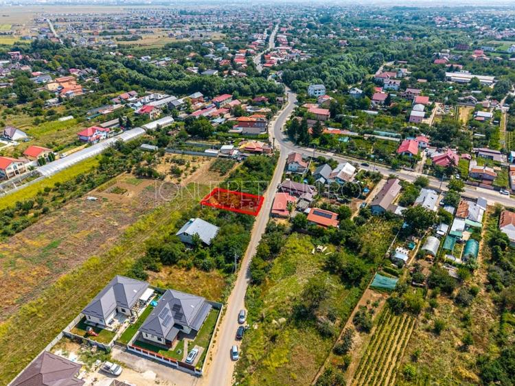Teren Construcții intravilan de 400 mp, în Domnești