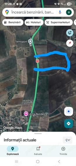 Teren de 8600 mp, în Central