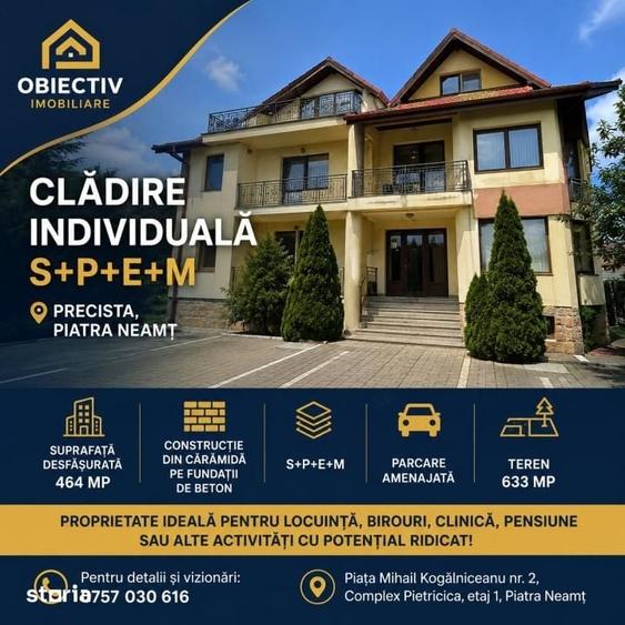Casă cu 6 camere cu Teren 633 Mp în Precista