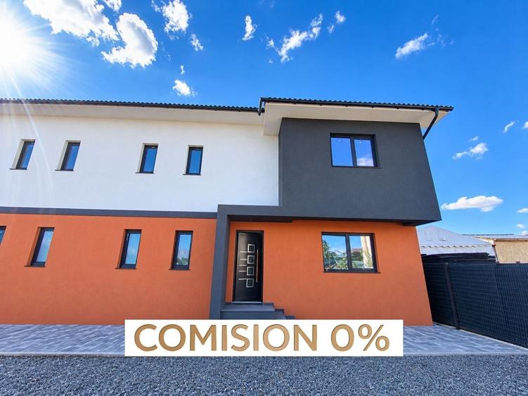 Duplex cu 4 camere cu Canalizare în Săcălaz