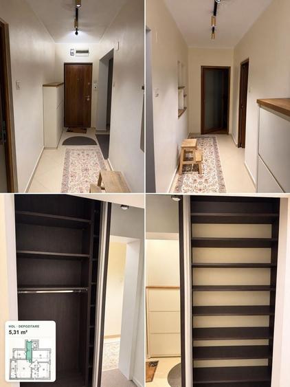 Apartament cu 3 camere, mobilat în Drumul Taberei